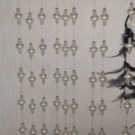 Pearl Beaded Curtain, Elegant Pearl Hanging