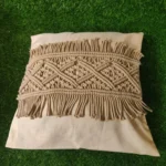 Set of 2 Macrame Cushion Cover, Boho Cushion Cover - Image 2