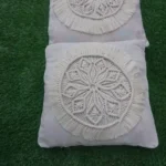 Set of 2 macrame cushion cover, bohemian cushion cover - Image 2