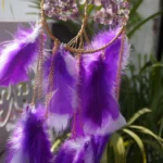 Amethyst Tree of Life Dreamcatcher: Crystal Healing Sleep Decor